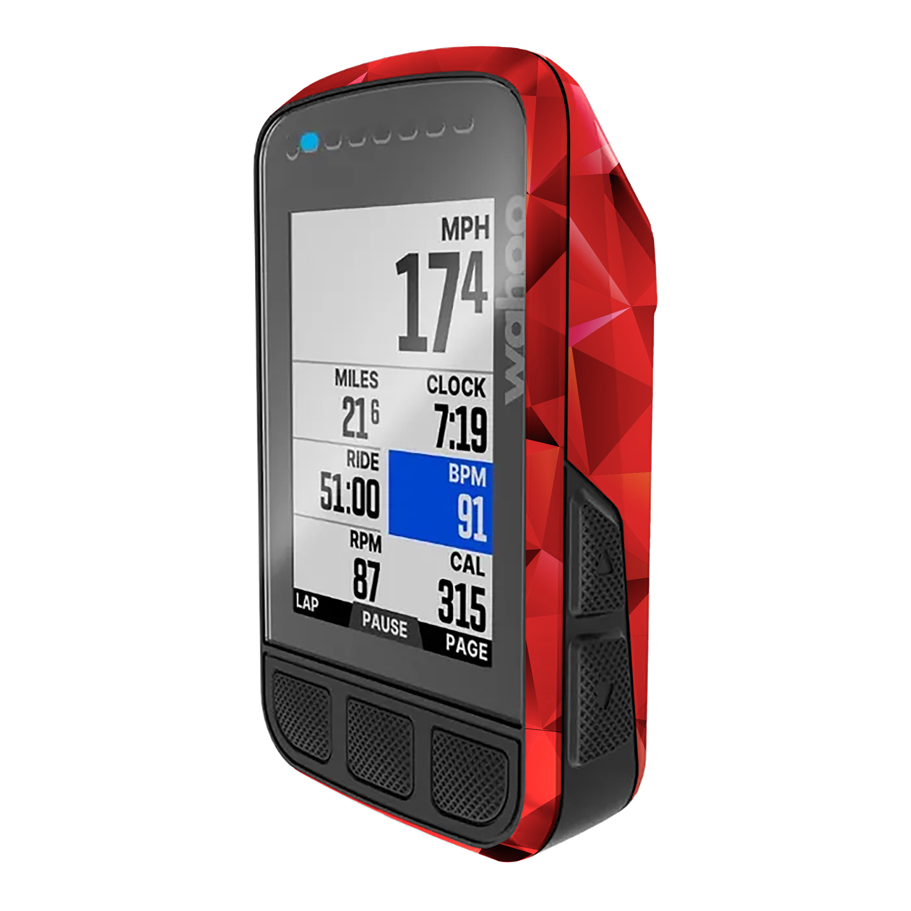 Wahoo ELEMNT Bolt –  Deep red - Afbeelding 1